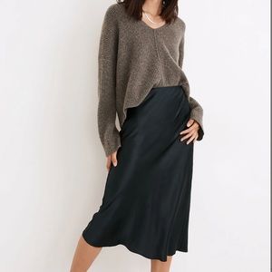 MADEWELL emerald green skirt Size 4